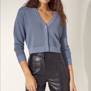 Wilfred Light Cropped Cardigan
